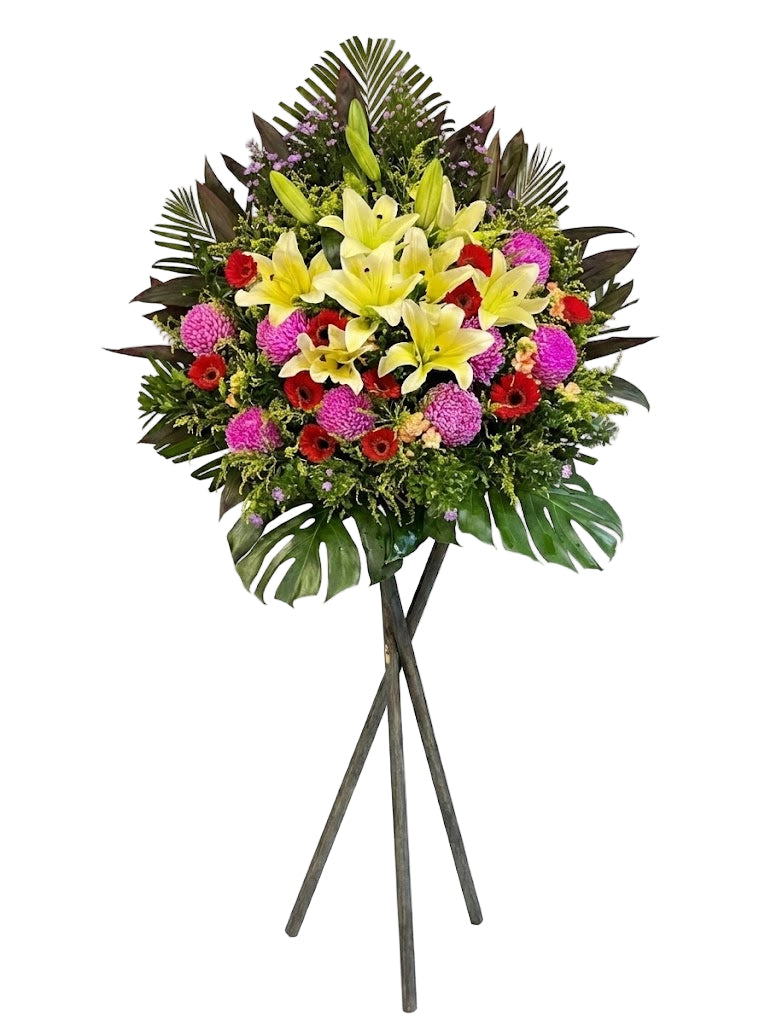Lily & Gerbera Grand Opening Stand